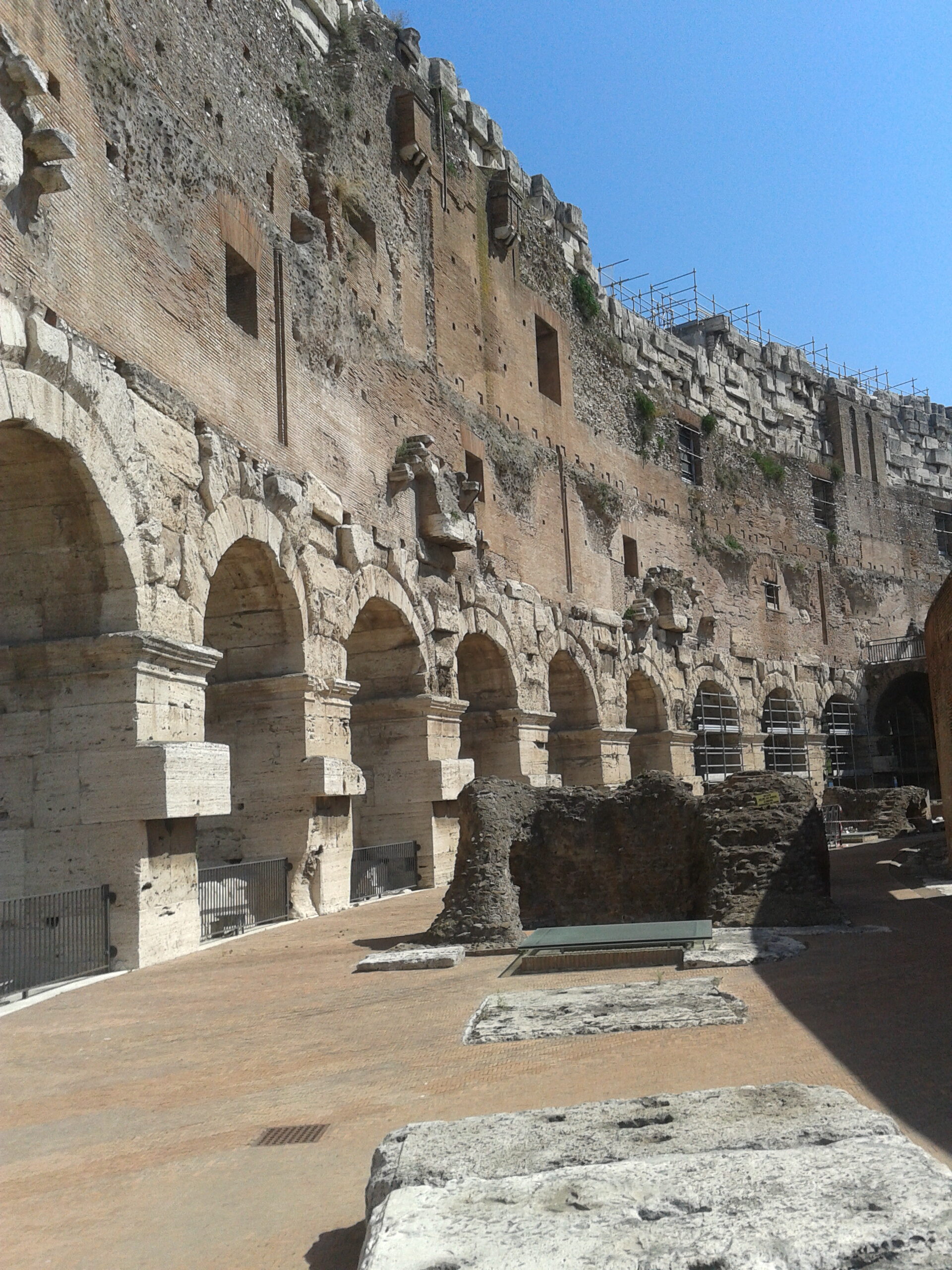 The Colosseum, from inside