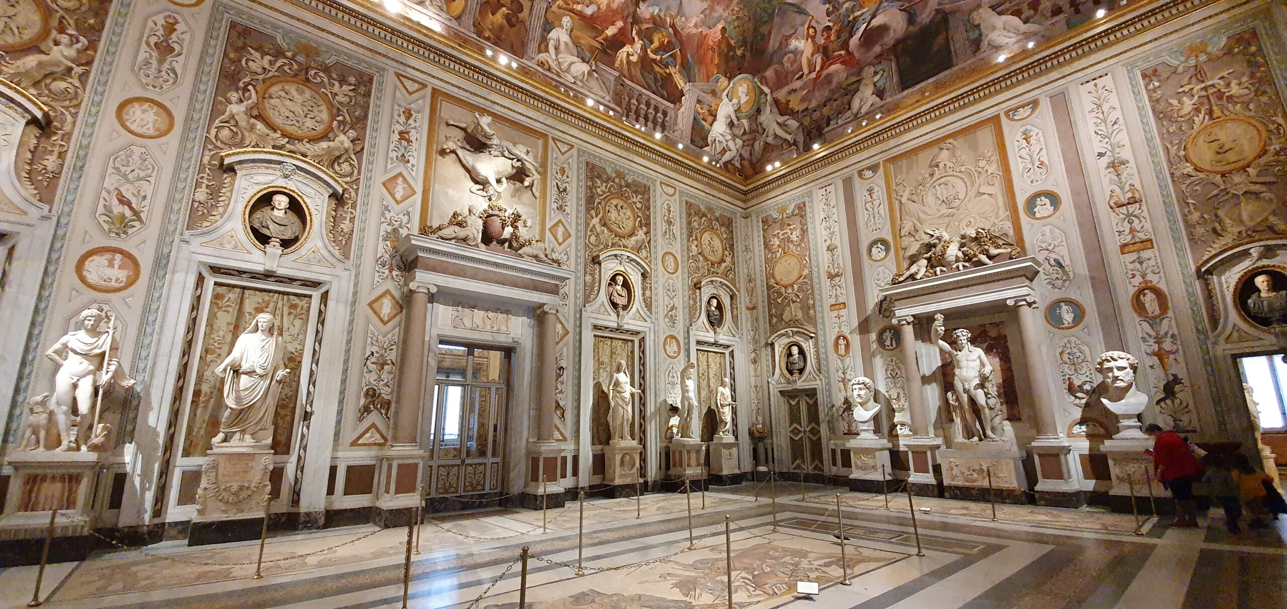 Salone di Mariano Rossi i mosaici