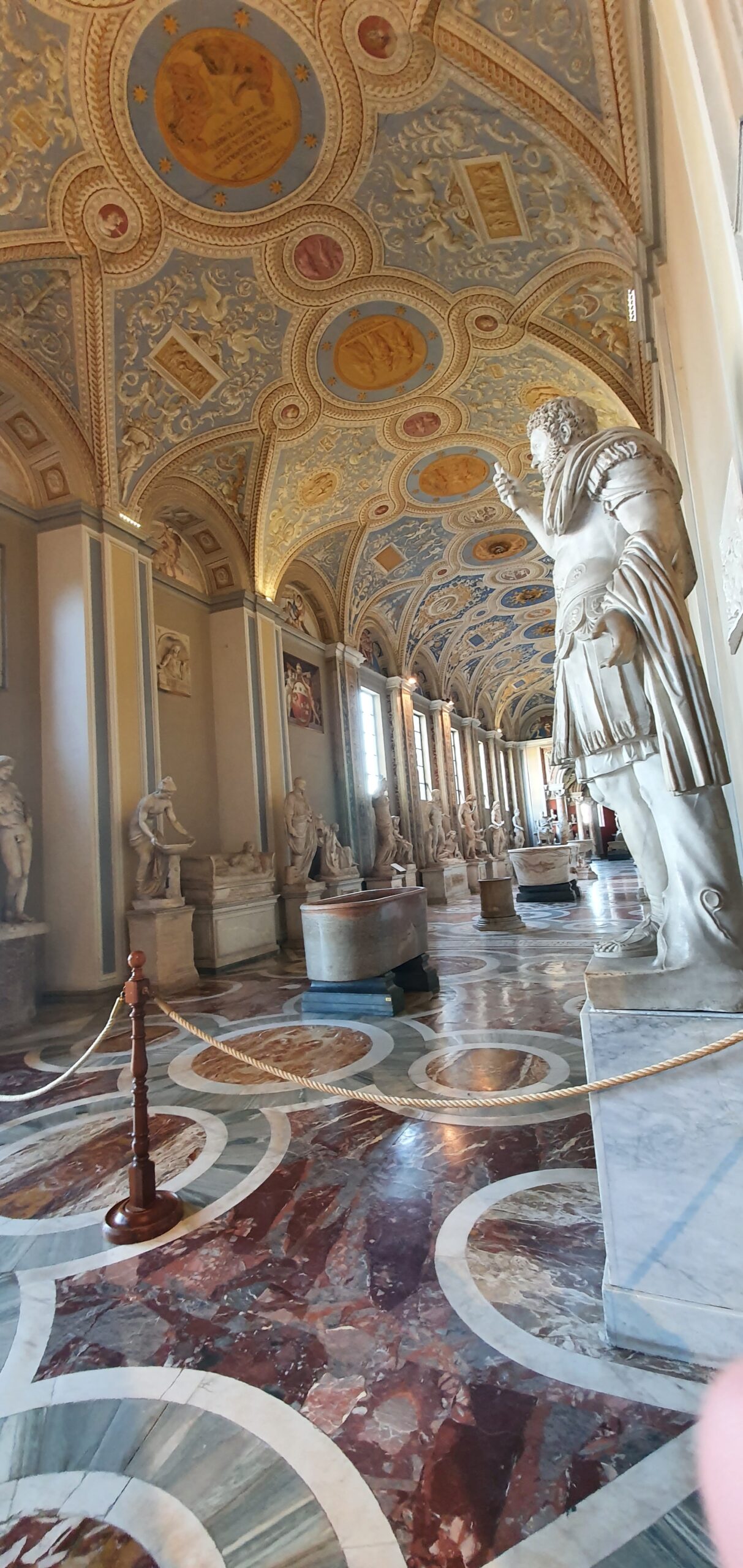 The papal apartment of Pius VI